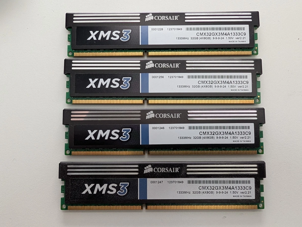 Corsair DDR3 SDRAM 32 GB Total Capacity Memory (RAM) for sale | eBay