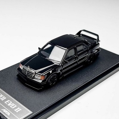 ★京商 1/64 ベンツ 190E EVOLUTION Ⅱ ポルシェ 934 HKM 1/64 Scale Mercedes Benz 190E W201 Evo II Black Diecast