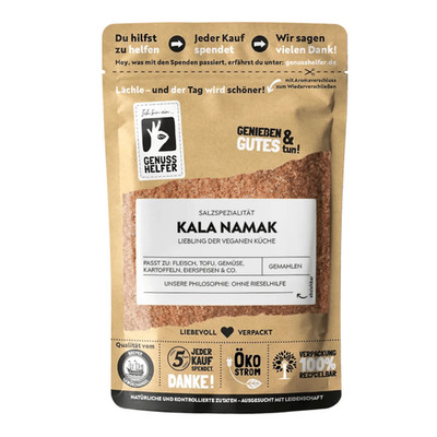 Kala Namak Salz, gemahlen Bremer Gewürzhandel, 200g