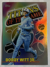 2026 Topps Titans of the Game Bobby Witt Jr. Kansas City Royals TOG-16