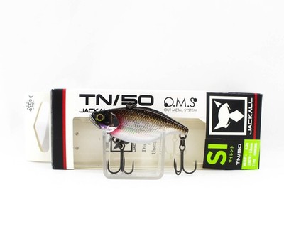 Jackall TN 50 Silent Vibration Lure Reaction Silver Black (6222)
