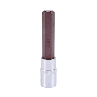 3X(1/2--Antrieb 14mm Hex Bit Extra lange Buchse, S2 Stahl U7Z6)9334
