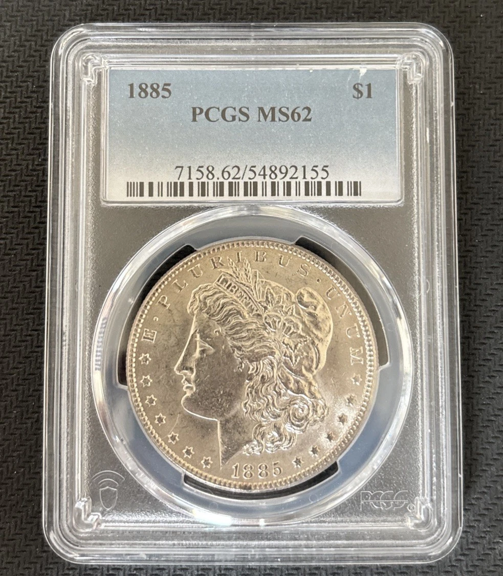MS 62 Graded 1885 Year Morgan US Dollars (1878-1921) for sale | eBay