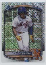 2025 Bowman Draft Chrome Mega Box Mojo Refractor Elian Pena Peña #BDC-115 1m3v