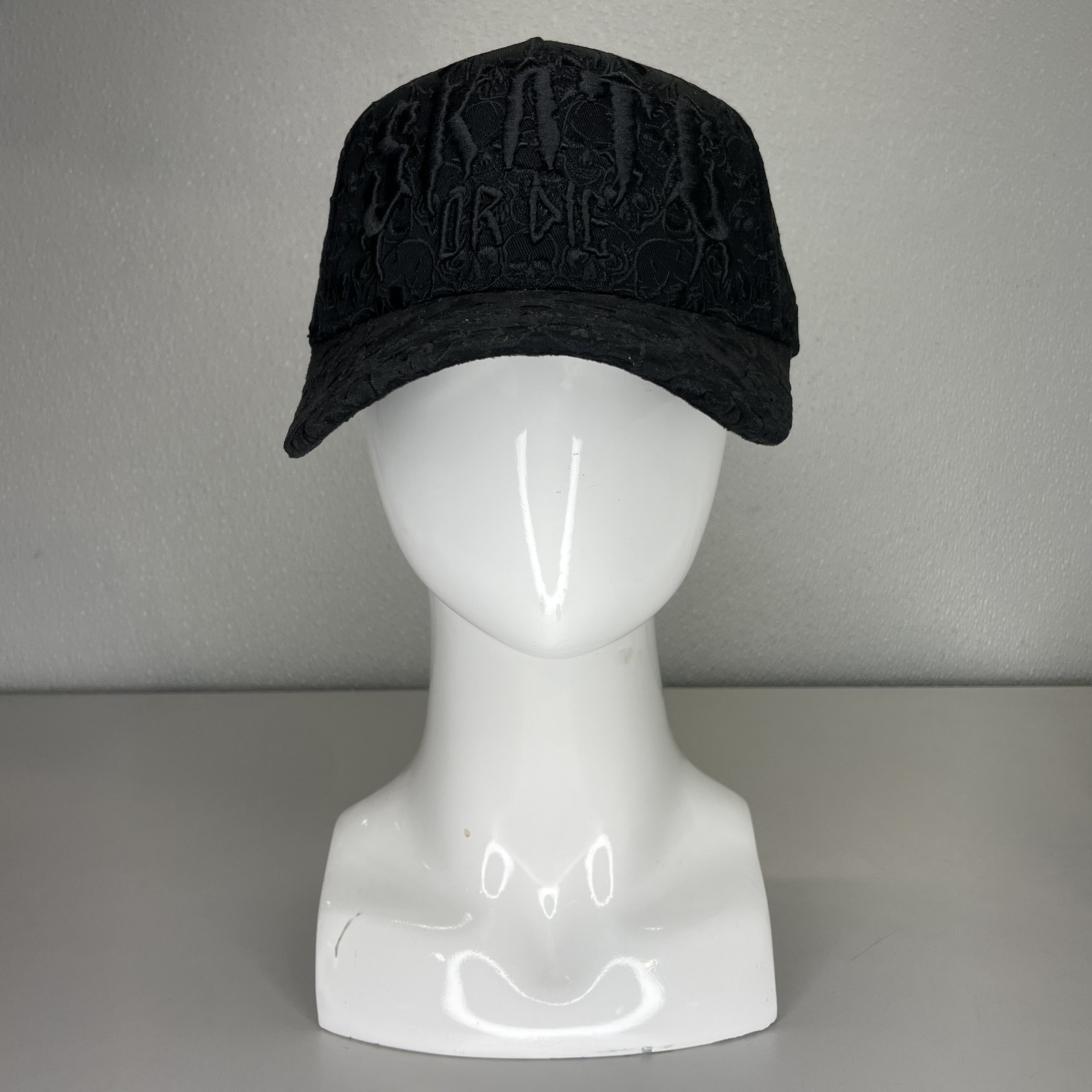 El Barbas X Rich The Kid Mens Snapback Black One Size Skate Or Die Embroidered