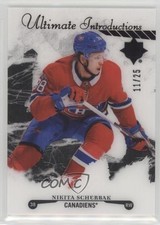 2017-18 Ultimate Collection Introductions Onyx Black 11/25 Nikita Scherbak 0b3