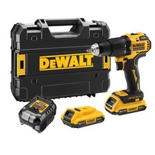 DeWalt DCD709D2T-GB 18V XR Brushless Compact Combi Drill with 2 x 2.0Ah Battery