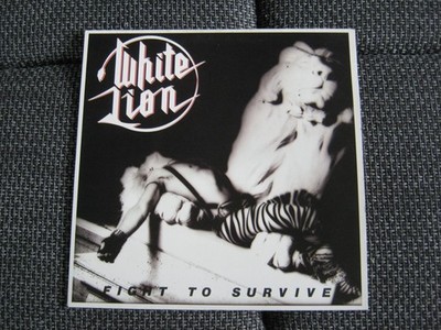 White Lion   Fight To Survive, LP Grand Slamm Records   SLAM 1,US 1987