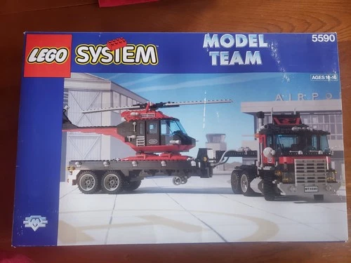 Vintage Lego Whirl N' Super Truck Model Team Set 5590 Box book Incomplete? Read