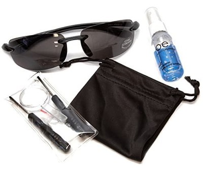 Calabria 47BF Bifocal Reading Sunglasses Unisex Black/Grey Value Pack+1.50 Power