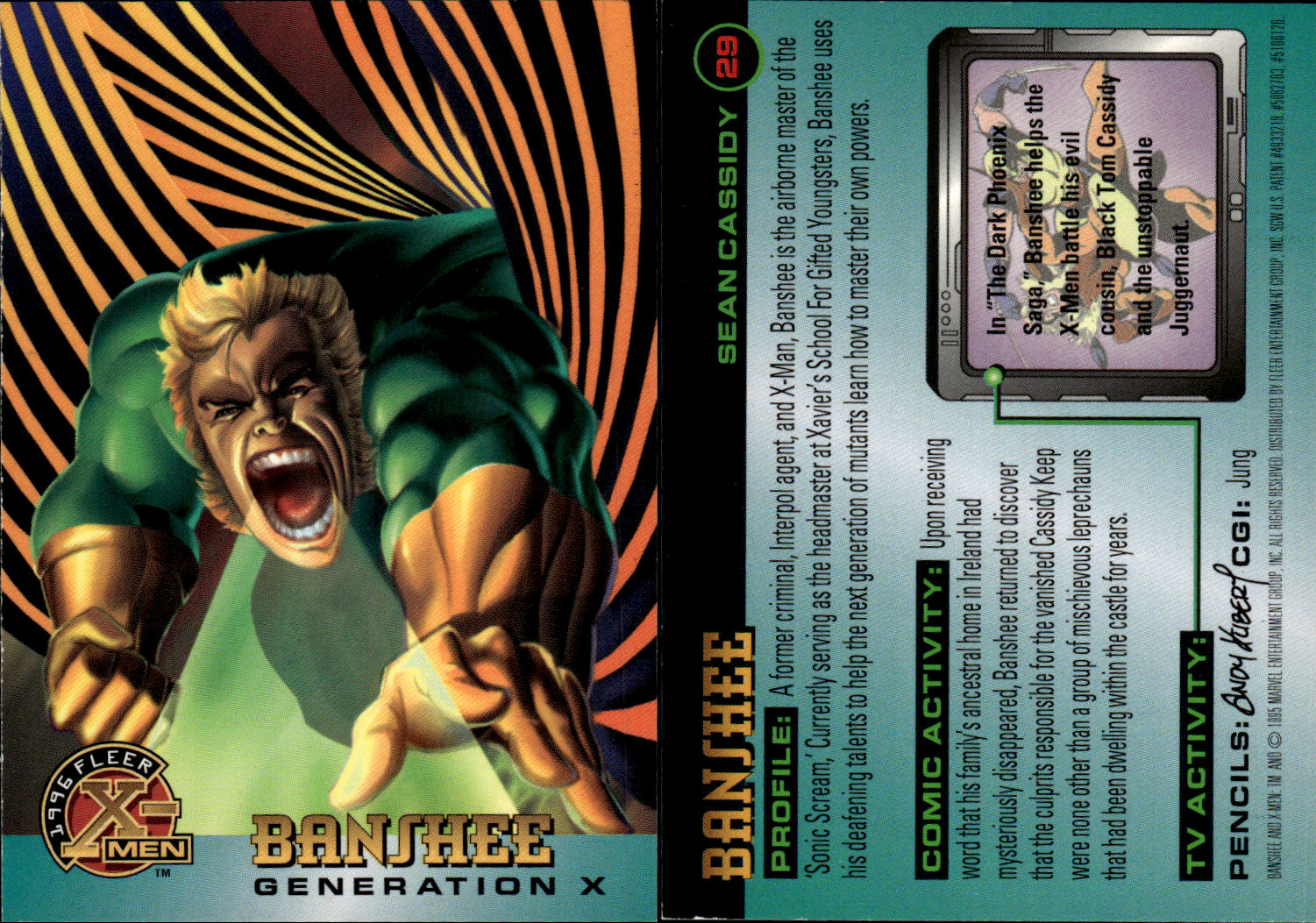 1996 Fleer X-Men #1-100 ~ Choose Your Card