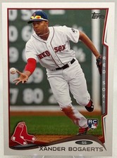 Xander Bogaerts - 2014 Topps #133 (RC) Boston Red Sox