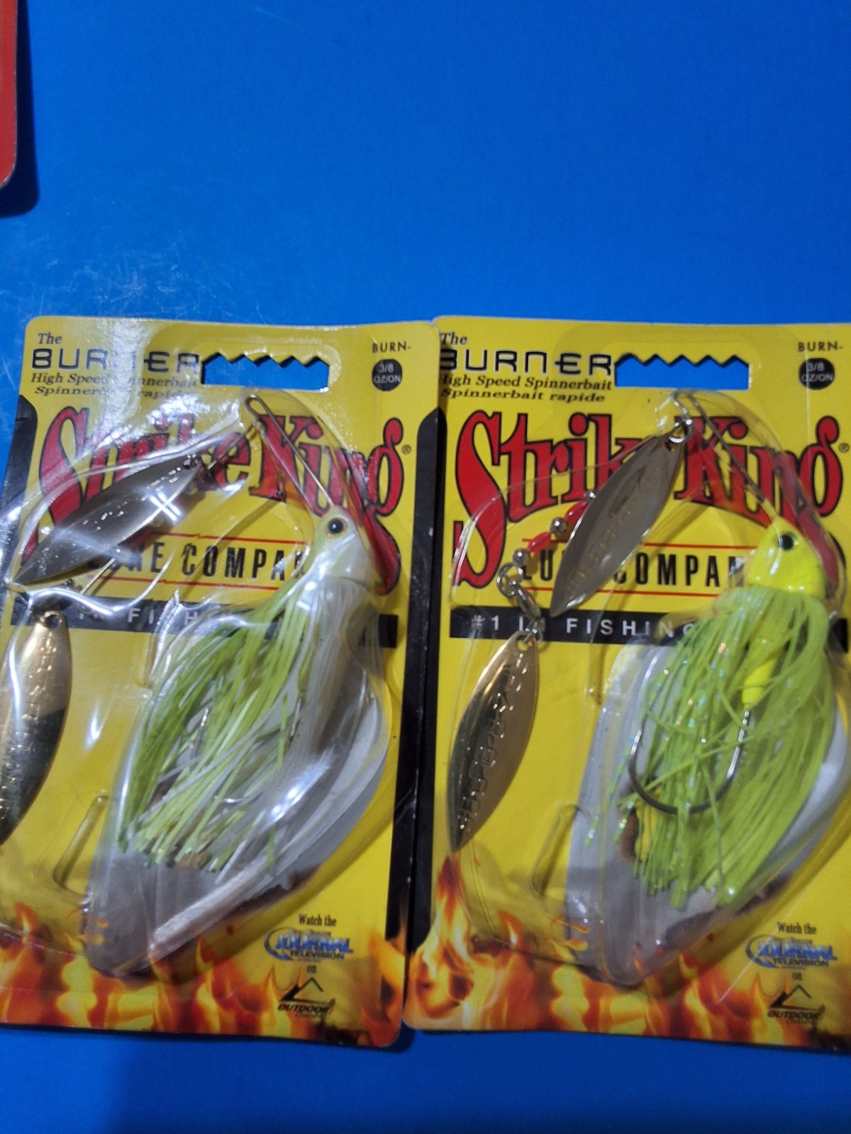 Strike King The Burner Bait SPINNERBAIT 3 TOTAL 3/8 OZ. - Image 2