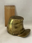 Civil War Period Brass Bummer Cap Match Striker & Partial Match Sheet ~ L@@K!
