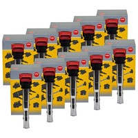 ZüNdspule ZüNdmodul Ngk 48041 10 StüCk FüR Audi A6 A8 A7 Q7 Porsche Vw Touareg