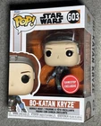 Funko POP Star Wars The Mandalorian BO-KATAN KRYZE GameStop Exclusive #603