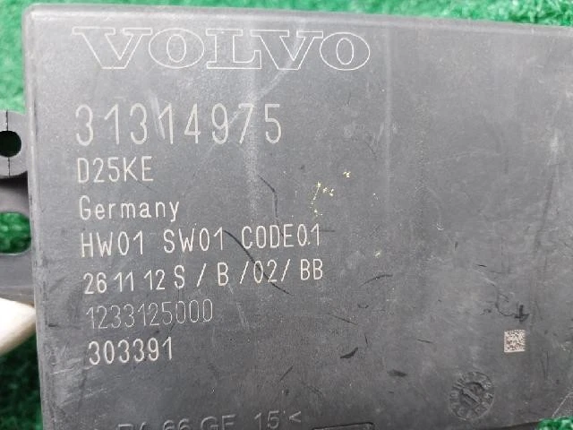 Volvo S60 2013 PDC/módulo de ayuda de estacionamiento 31314975 Foto 4 de 4