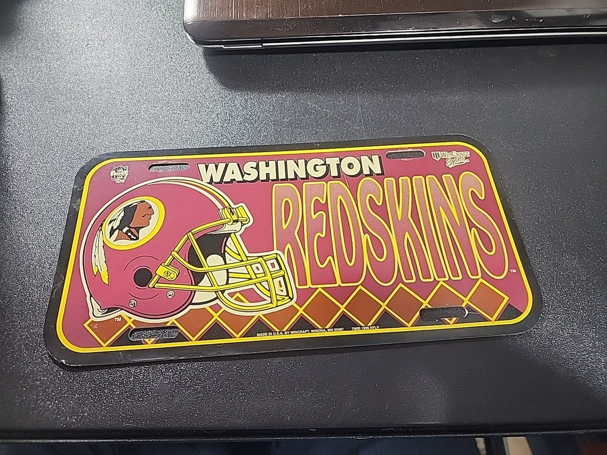 Wincraft Washington Redskins License Plate | eBay