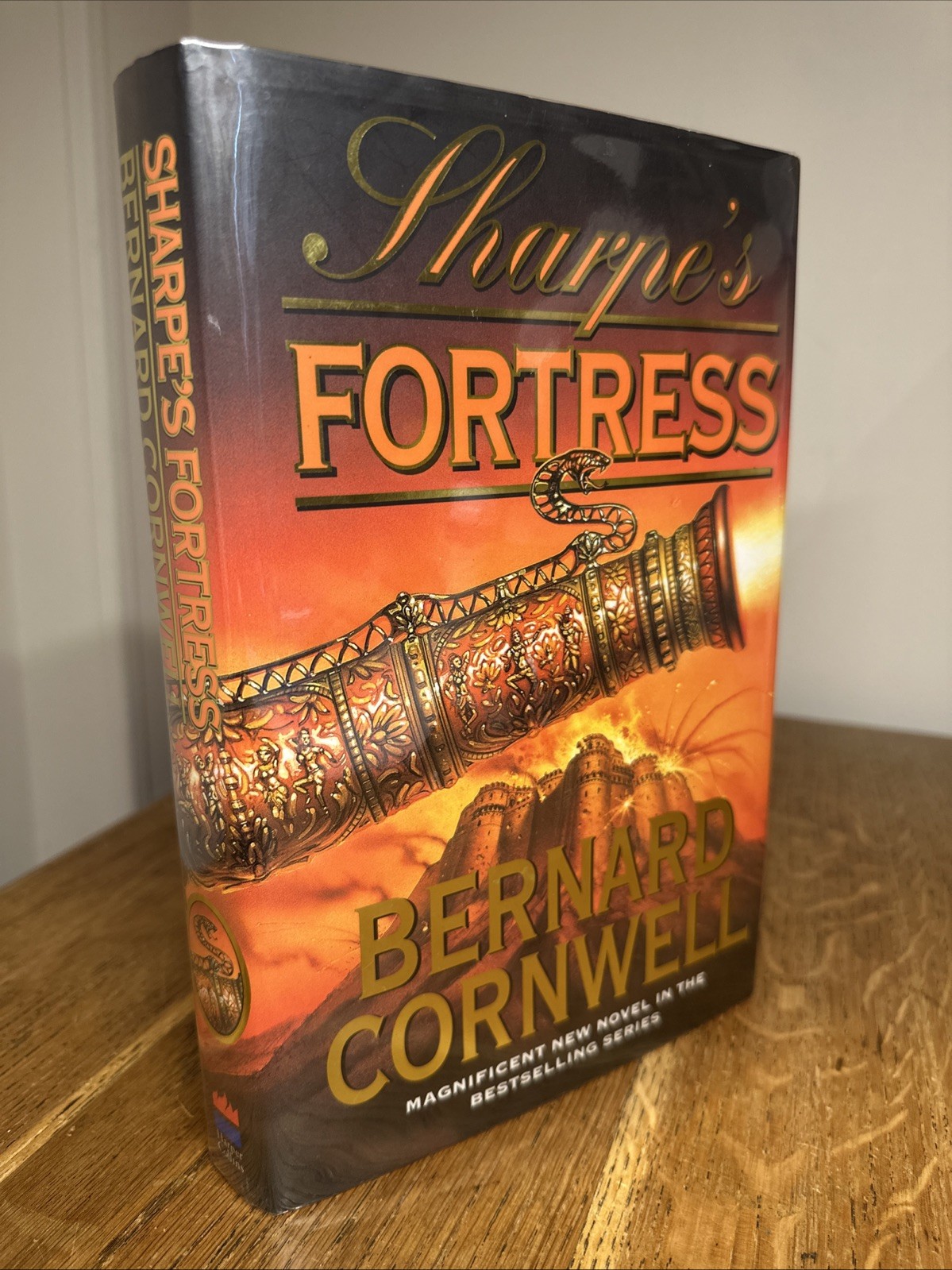 Sharpe's Fortress by Bernard Cornwell SIGNED 1999 UK 1st/1st HB HarperCollins