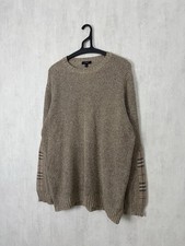 Burberry London Men s Silk Knitted Sweater Nova Check Details Size M