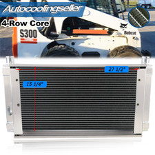 4-Row Radiator Fit Bobcat S300 T320 T250 S250 S220 T300 A300 #6684367,6737650
