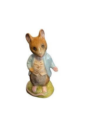 Beswick Beatrix Potter Johnny Town-Mouse Porcelain Figurine England 1954 Vintage