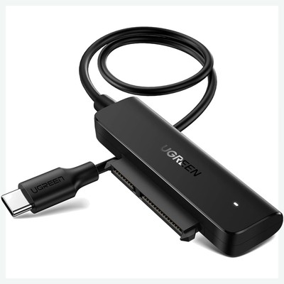 UGREEN USB C SATA Adapter für 2,5 Zoll SSD und HDD Festplatten Adapter USB 3....