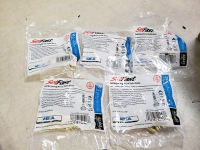 Lot Of (5) SetFast Self Adjusting Toilet Bolts No Cut 5/16'' x 2-1/4'' Part 42443