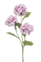 Artplants Deko Zweig Hortensie Gracelyn, Rosa, 75Cm