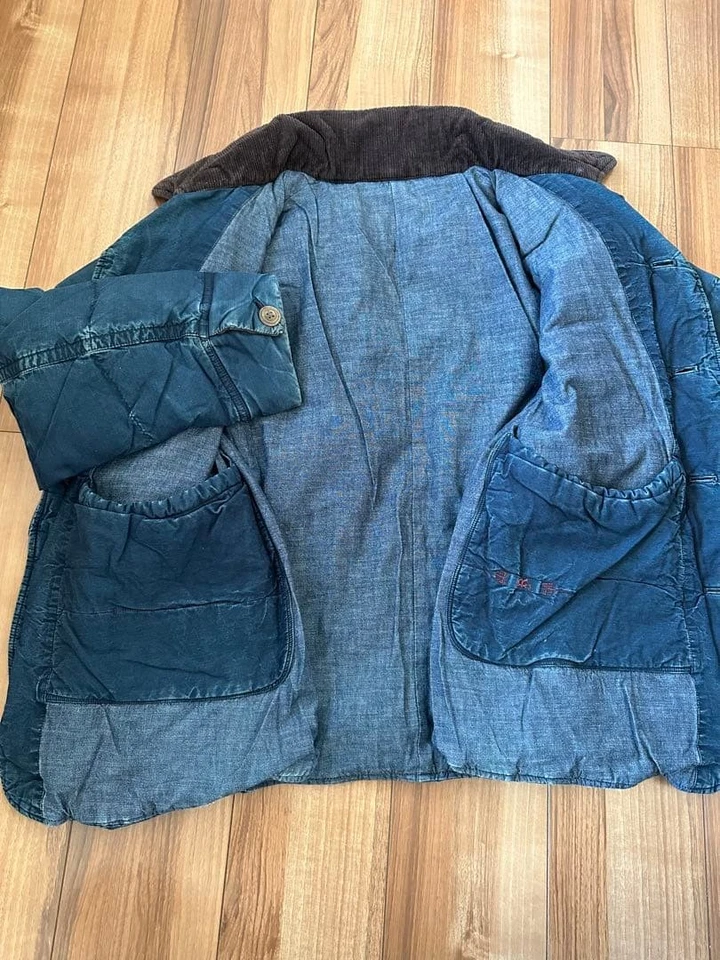 Chaqueta de plumón vaquera vintage 45Rpm Foto 3 de 4