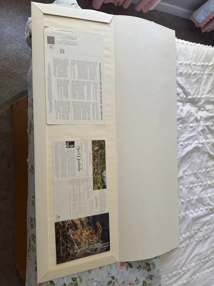 1997 Bev Doolittle Music in the Wind litografia LE assinada com certificado de autenticidade - Imagem 2 de 4