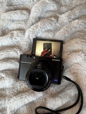 Sony Cyber-shot RX100 III Compact Camera Black Zeiss Lens f/1.8 USB