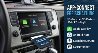   App-Connect Freischaltung: CarPlay Android Auto MIB2 VW Skoda, SmartLink Seat