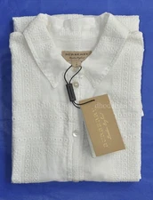 Authentic BNWT BURBERRY Lace Shirt/Blouse/Top Womens Small IN White