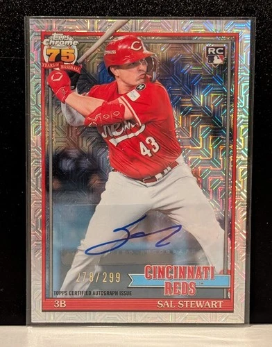 Sal Stewart 2026 Topps Sal Stewart Auto