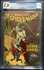 MARVEL AMAZING SPIDER-MAN #76 CGC 7.0 THE LIZARD!
