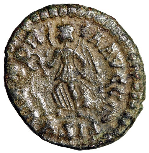 HIGH QUALITY Valentinian II Roman Coin w COA Detail & Strike CERTIFIED Angel Vic