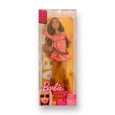 NRFB Poupée Barbie Fashionistas Artsy Nikki Wave 1 - R9883 Mattel 2009 Y2K Neuve
