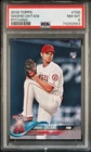 SHOHEI OHTANI 2018 TOPPS PITCHING ROOKIE RC LOGO #700 PSA 8 NM-MINT DODGERS MVP!