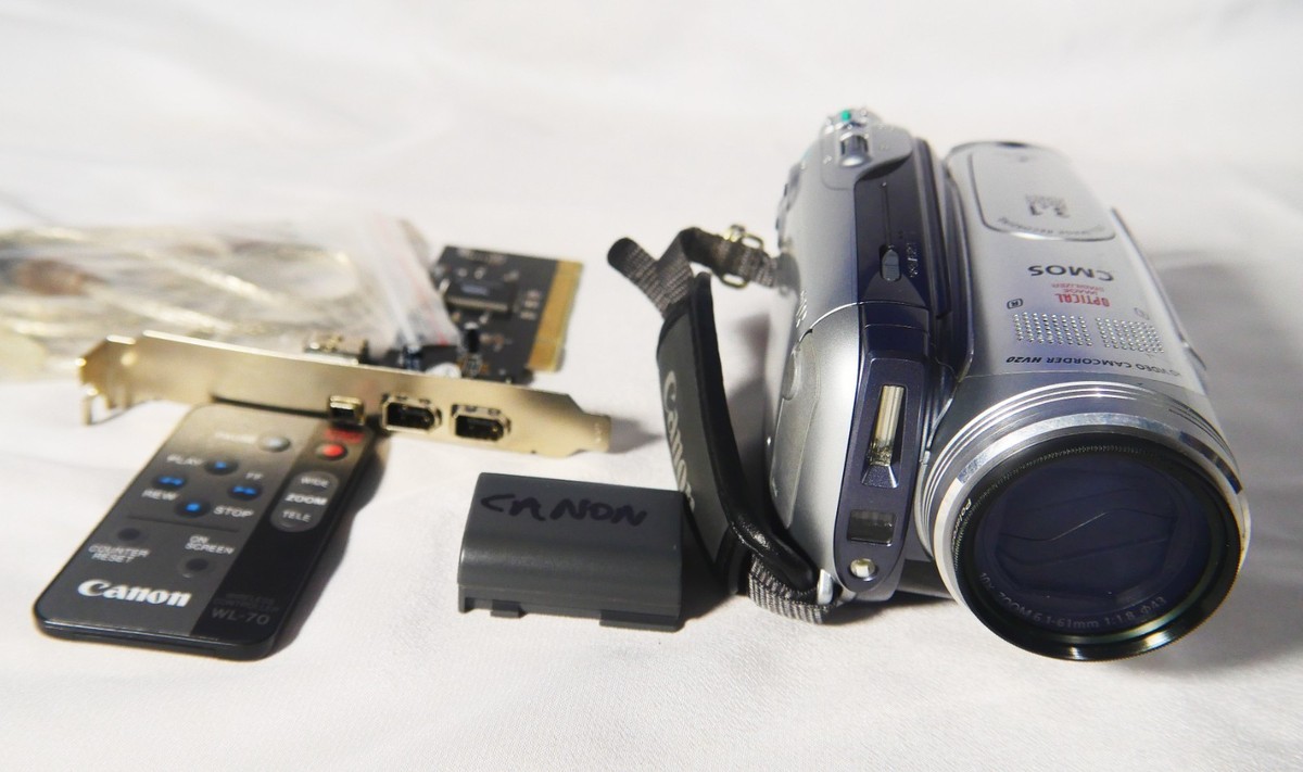 Canon HV20 High Definition Camcorder for sale online | eBay