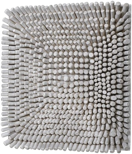 Uttermost 04264 Portside 24" x 24" Frameless Decorative Panel - Grey - Picture 1 of 5