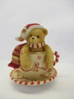 Cherished Teddies Enesco 269832 "Cup Full of Joy" Cocoa Mug/Mini Plate 1997 GCIB