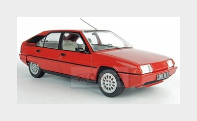 1:24 Edicola Citroen Bx 16 Trs 1983 Con Vetrina With Showcase Red MX5ALA0027 Mod