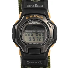 Casio G-Shock DWM-100RX-3ATJA Durable Watch Green Resin Strap Water Resistant