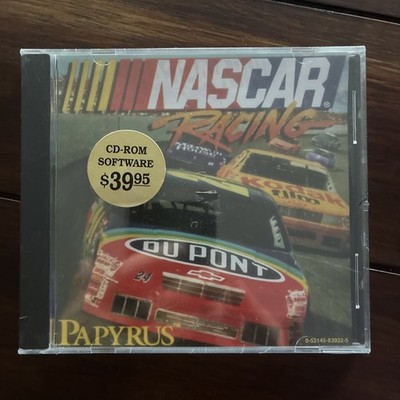 Vintage NASCAR RACING Computer Game by PAPYRUS  1994 Sealed NIB