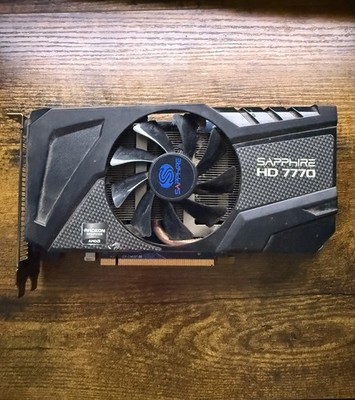 SAPPHIRE ATI Radeon HD7770 1GB GDDR5 2×Mini DisplayPort HDMI DVI Graphics Card
