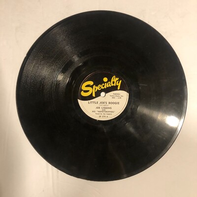 Joe Liggins 78 rpm 10'' record Little Joes Boogie / Daddy On My Mind