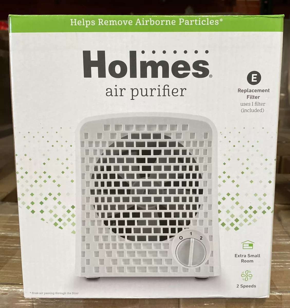 Holmes Personal Space 2 Speed Air Purifier HAP116Z Air Ionizer. NEW WITH BOX