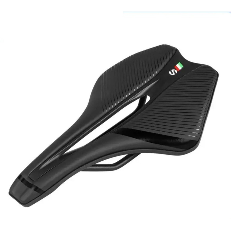 sella bici da corsa mtb antiprostata nero sellino bicicletta comoda leggera