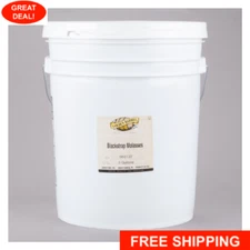 Golden Barrel Sulfur-Free Blackstrap Molasses 5 Gallon Pail Commercial Bulk